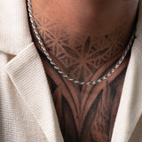 Diamond-Cut Rope Necklace
